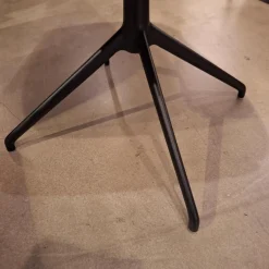 Stern Gartenstühle|4er-Set Armlehnstuhl Turn Outdoorstoff Seidenschwarz Gestell Aluminium Schwarz Matt