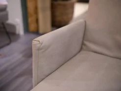 W. Schillig Stuhlsets|2er-Set Armlehnstuhl WK 790 Bezug Leder LK60 Steel Grau Schlittengestell Schwarz