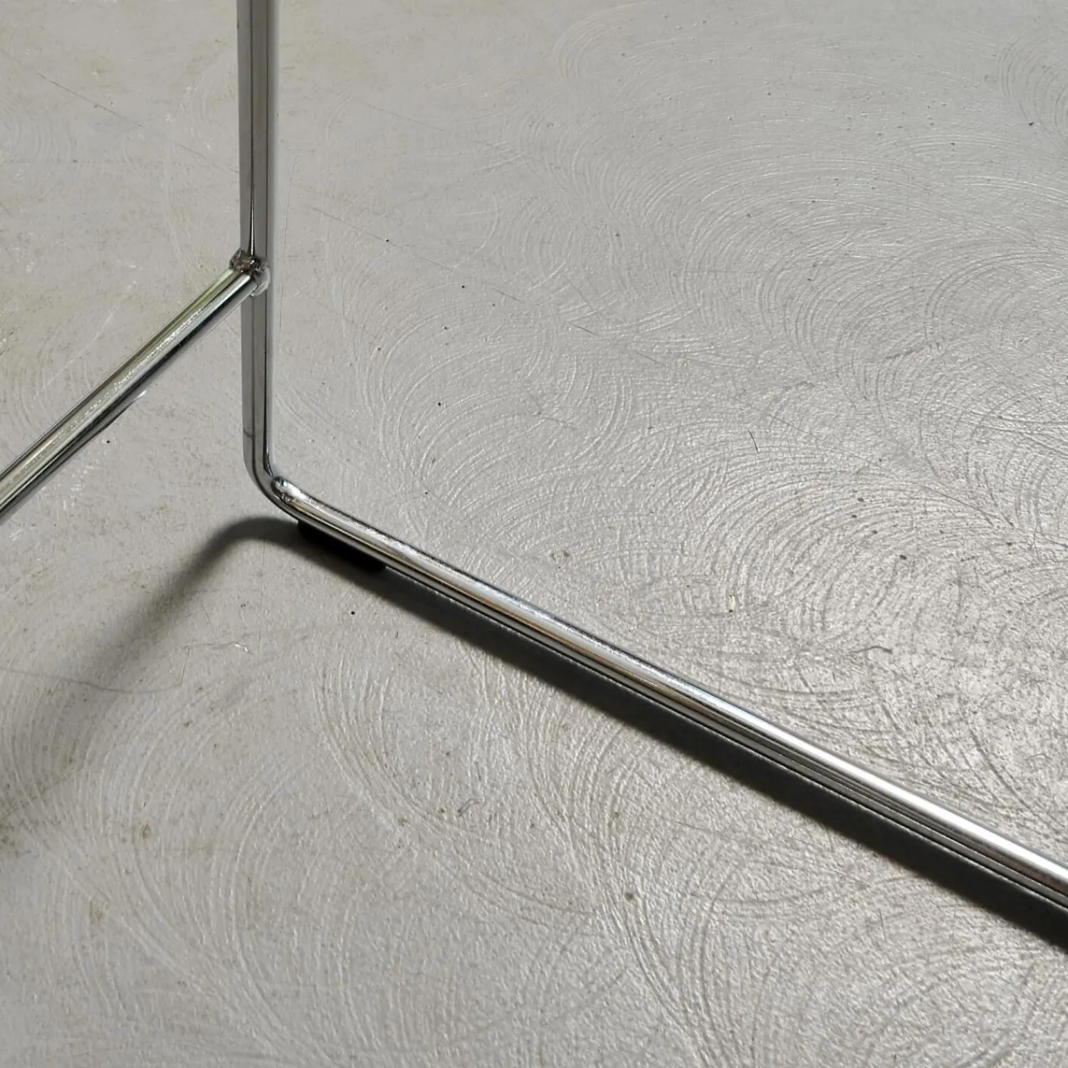 Tonon Barhocker & Barstühle|2er-Set Barhocker Wave Bezug Eco-Leder Schwarz Gestell Verchromt Inklusive Gleiter