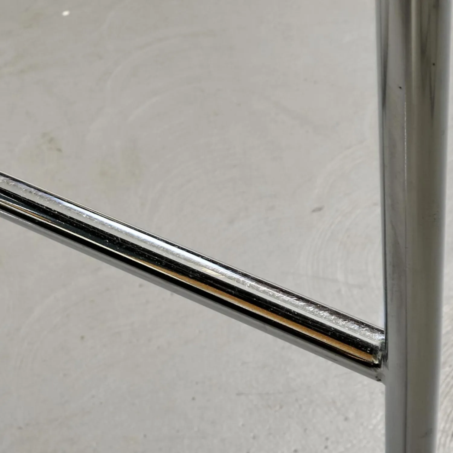 Tonon Barhocker & Barstühle|2er-Set Barhocker Wave Bezug Eco-Leder Schwarz Gestell Verchromt Inklusive Gleiter