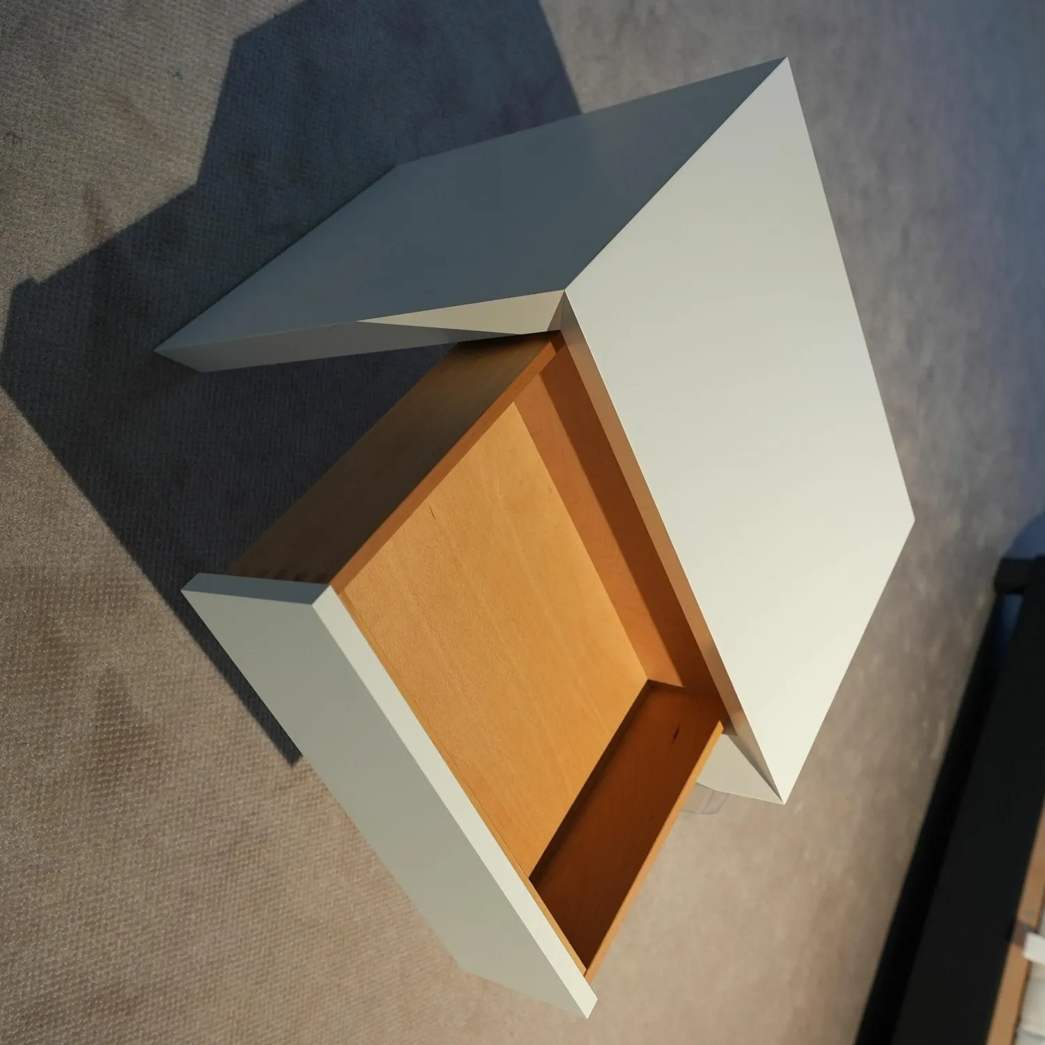 RUF Betten Nachttische|2er-Set Beistelltisch Cosa Lack Weiß