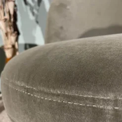 Rolf Benz Stuhlsets|2er-Set Club-Sessel 562 Stoff 18.222 Beigegrau Vierfuß Holz Massiv H98 Eiche