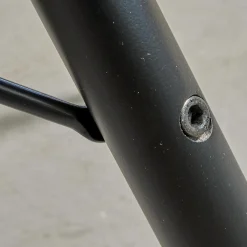 Vitra Stuhlsets|2er-Set Eames Plastik Side Chair DSW Sitzschale Kunststoff Kieselstein Gestell Ahorn Schwarz Lackiert