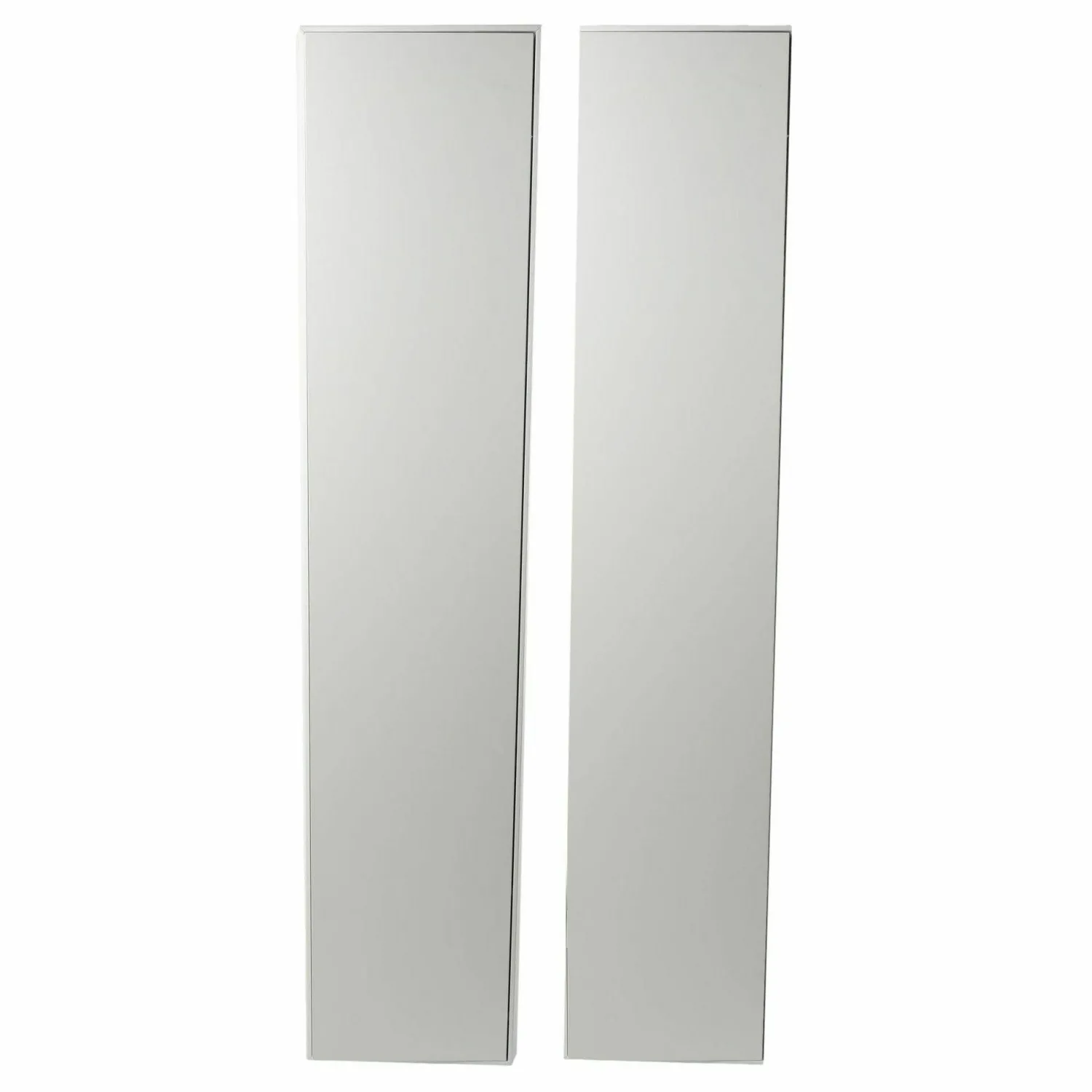 Piure Regale|2er-Set Hängeregal Flex Lack Matt Weiss P01