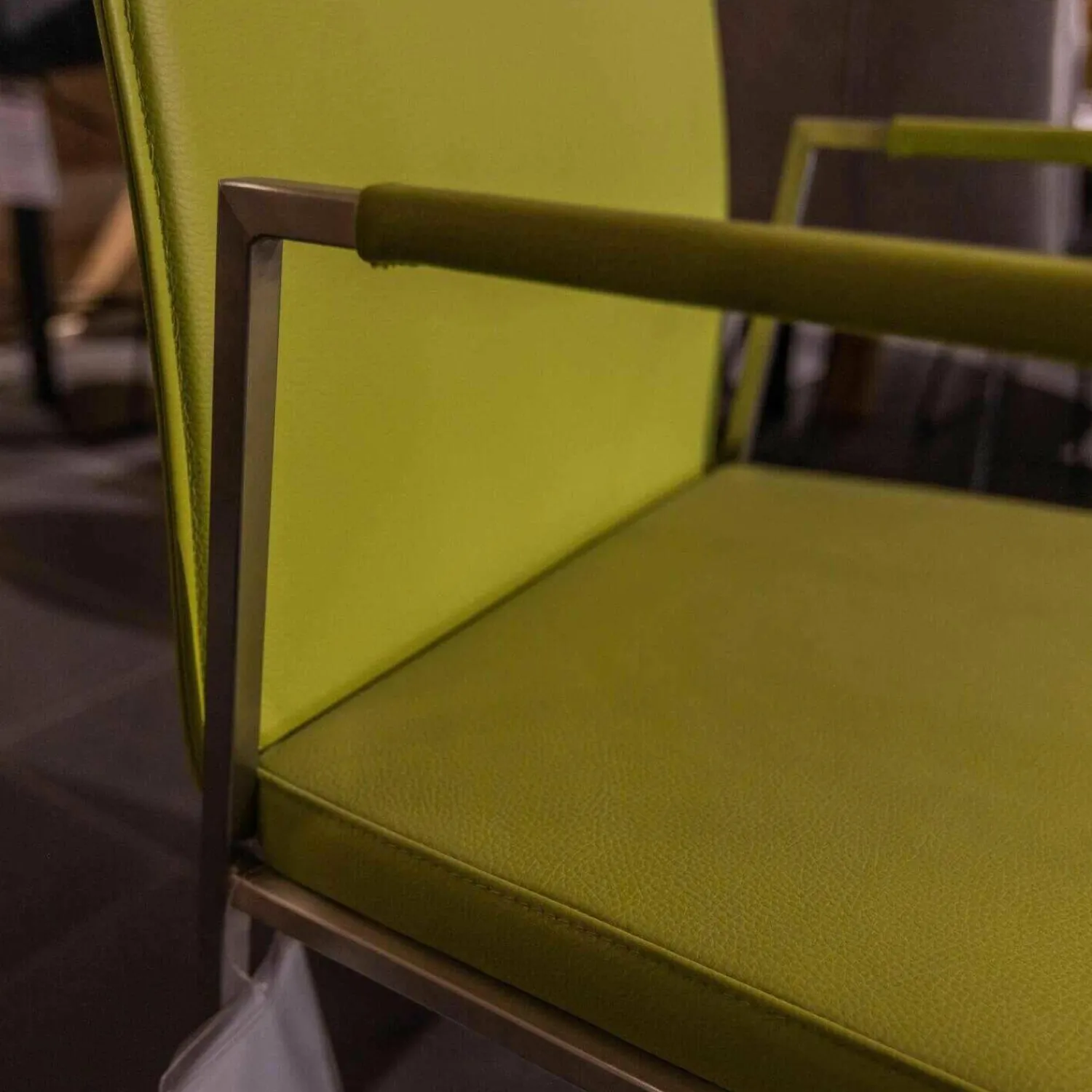 Scholtissek Stuhlsets|2er-Set Kosmos II Armlehnstuhl Leder Apple 2-38 Grün