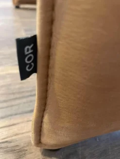 COR Stuhlsets|4er-Set Noto Stoff 400 Camel Braun