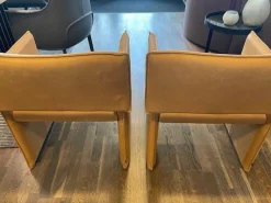 COR Stuhlsets|4er-Set Noto Stoff 400 Camel Braun