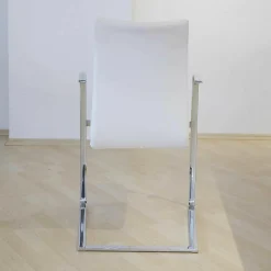 Tonon Stuhlsets|2er-Set Schwingstuhl 967-01 Chrom Glanz F 40 Leder No1 Nuvola 117