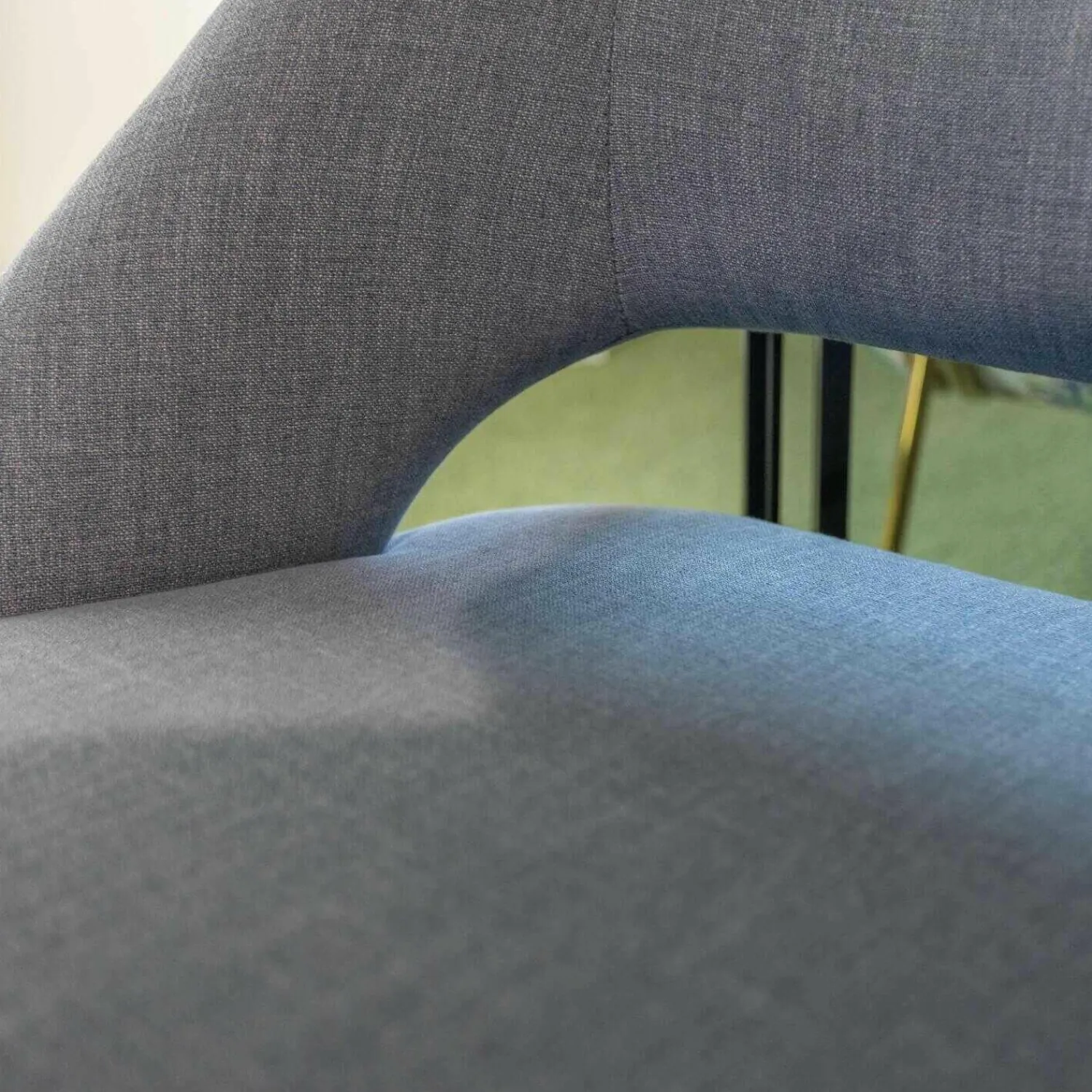 Troels Stuhlsets|2er-Set Sessel Alf Eiche Schwarz Stoff 401 Casual 58 Light Blue