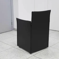 Cassina Stuhlsets|2er-Set Sessel Break 401 14 Leder 13 mit Rollen