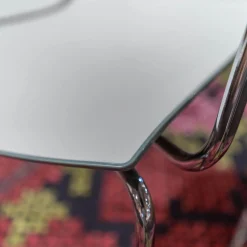 Arper Stuhlsets|2er-Set Stühle Catifa 46 Kufengestell Polyprophylen Zweifarbig PO00217 Minz/Weiß Stahl CRO Verchromt