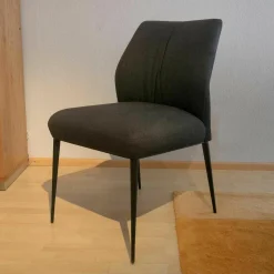 Mobitec Stuhlsets|6er-Set Stühle Enora Stoff Bogota Black Gestell Metall Black