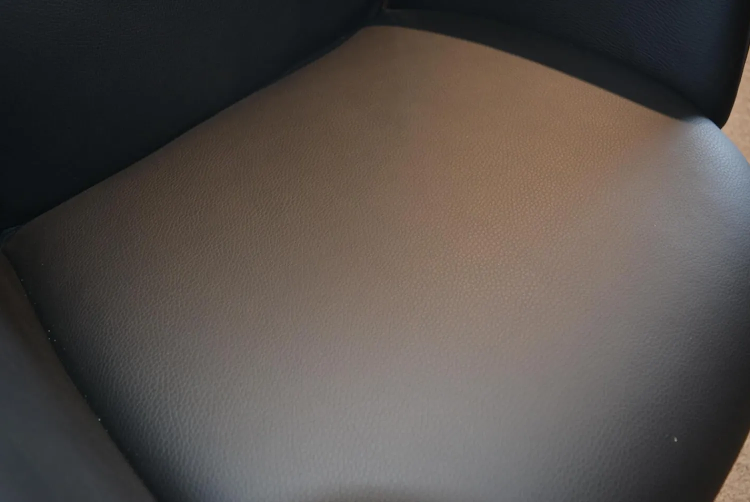 Ronald Schmitt Design Stuhlsets|6er-Set Stühle Mirella-C Leder Toledo Nero Spinnengestell Schwarz mit Rückholfeder