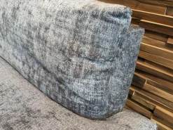 WK Wohnen Stuhlsets|2er-Set Stühle mit Bank WK790/791 Stoff B3094 Basalt Grau