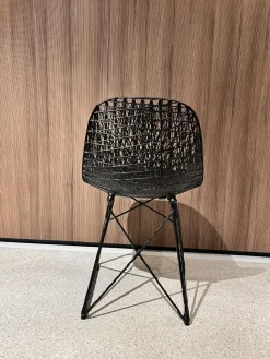 Moooi Stuhlsets|2er-Set Stuhl Carbon Chair Schwarz Mit Kissen