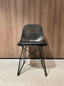 Moooi Stuhlsets|2er-Set Stuhl Carbon Chair Schwarz Mit Kissen