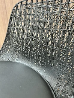 Moooi Stuhlsets|2er-Set Stuhl Carbon Chair Schwarz Mit Kissen