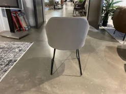 Cane Line Gartenstühle|4er-Set Stuhl Choice Stoff Natté Taupe Grau Schale Polypropylen Schwarz Gestell Kufe Stahl Black Schwarz Warmverzinkt