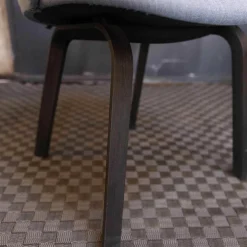 Arco Stuhlsets|2er-Set Stuhl Close Stoff Blau