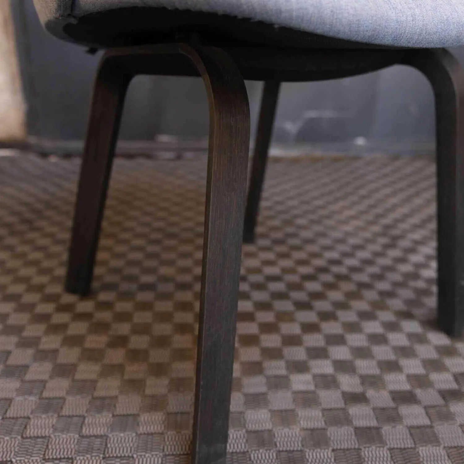 Arco Stuhlsets|2er-Set Stuhl Close Stoff Blau