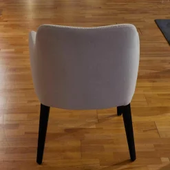 B&B Italia Stuhlsets|6er-Set Stuhl Febo Maxalto Apta Stoff Licata Natur Beine Eiche Schwarz