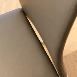 Draenert Stuhlsets|4er-Set Stuhl Freischwinger Luma Leder Grau