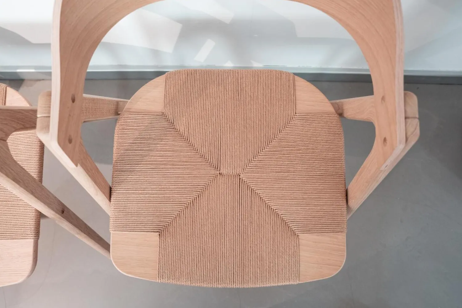 Hammel Stuhlsets|4er-Set Stuhl Mette Eiche Unbehandelt Flechtsitz Natur Holzrücken