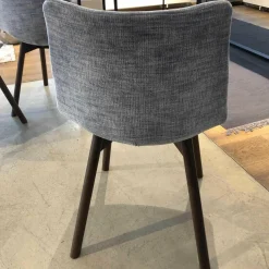 Girsberger Stuhlsets|3er-Set Stuhl Nava Stoff Maple 742 Grau Blau