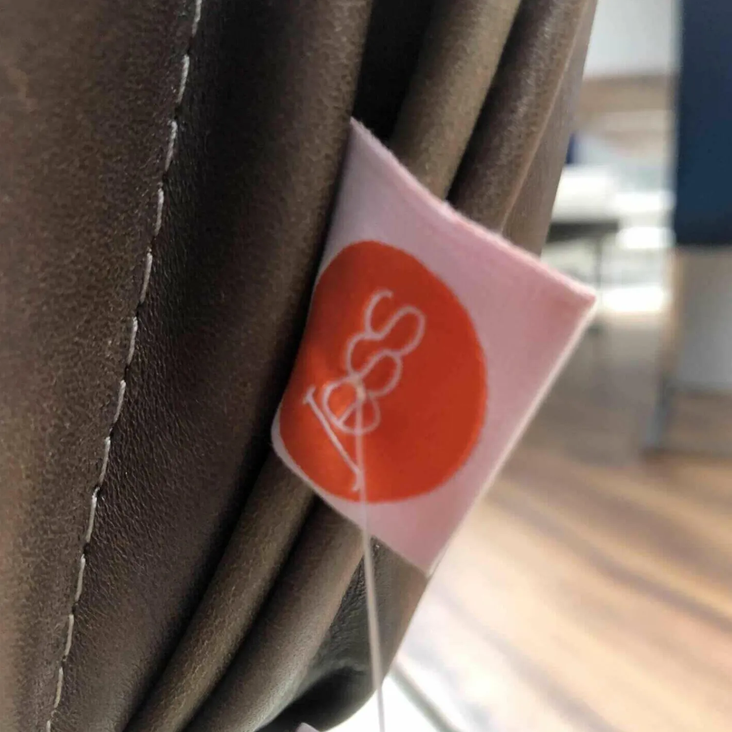 MDF Italia Stuhlsets|4er-Set Stuhl Neil Leder Tortora Rose Braun