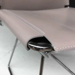 MDF Italia Stuhlsets|4er-Set Stuhl Neil Leder Tortora Rose Braun