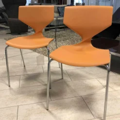 Tonon Stuhlsets|2er-Set Stuhl Quo X04 Orange