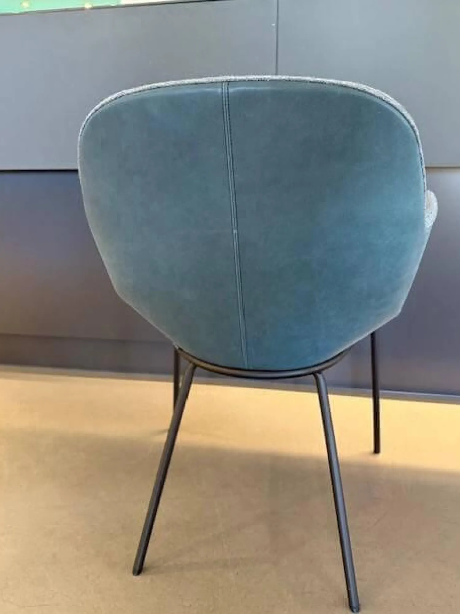 Walter Knoll Stuhlsets|6er-Set Stuhl Sheru Stoff Gaia 7886 Vintage 1435 Blue Tourmaline