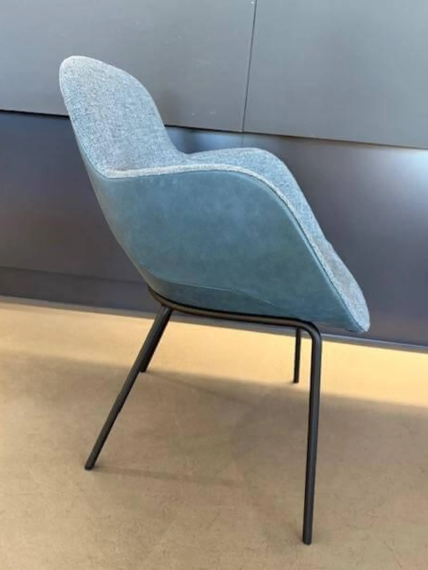 Walter Knoll Stuhlsets|6er-Set Stuhl Sheru Stoff Gaia 7886 Vintage 1435 Blue Tourmaline