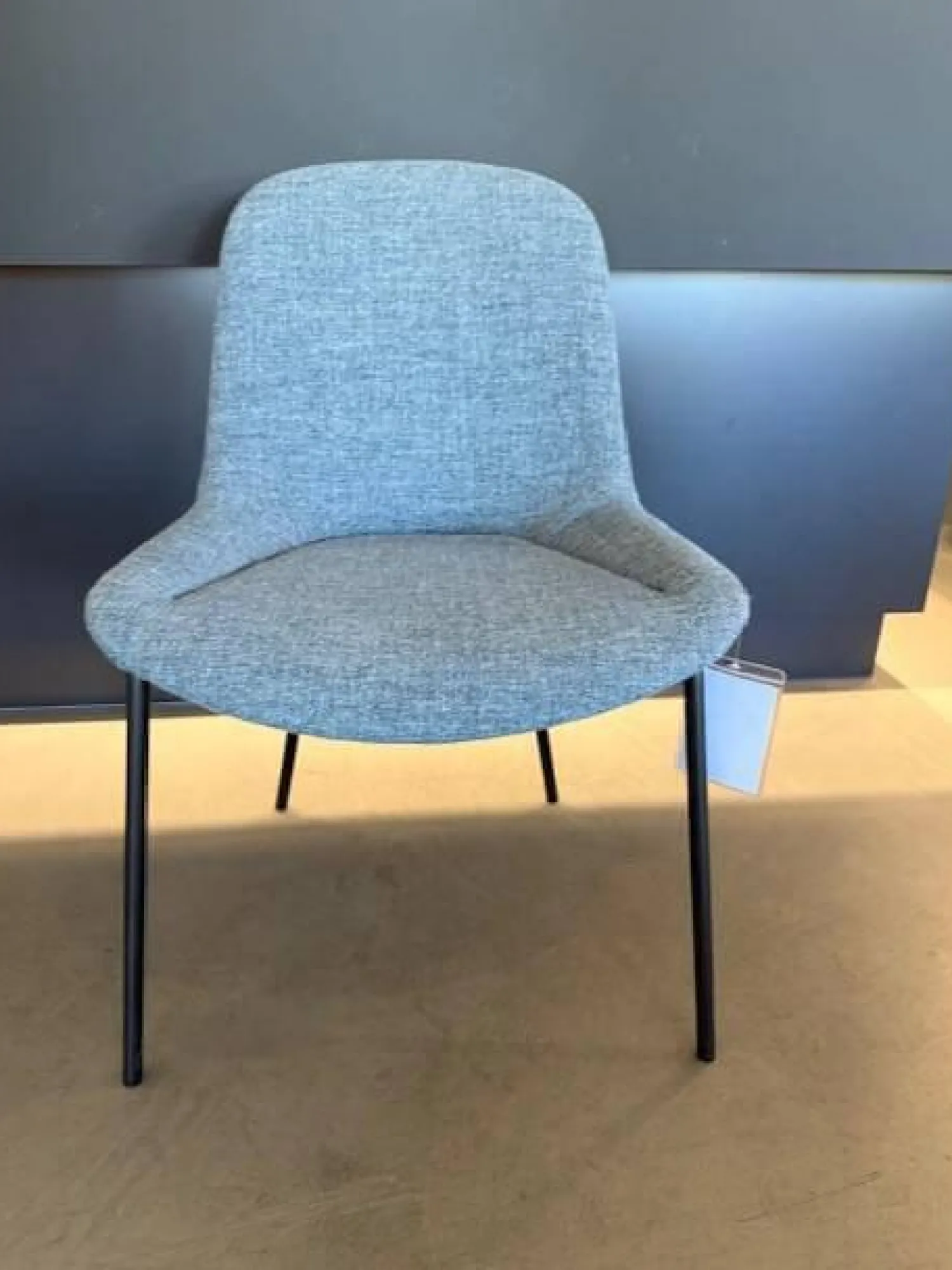 Walter Knoll Stuhlsets|6er-Set Stuhl Sheru Stoff Gaia 7886 Vintage 1435 Blue Tourmaline