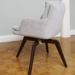 IP Design Stuhlsets|4er-Set Stuhl Soulmade Dining Stoff Tommy 1783-180 Grau Gestell Eiche Wengefarbig