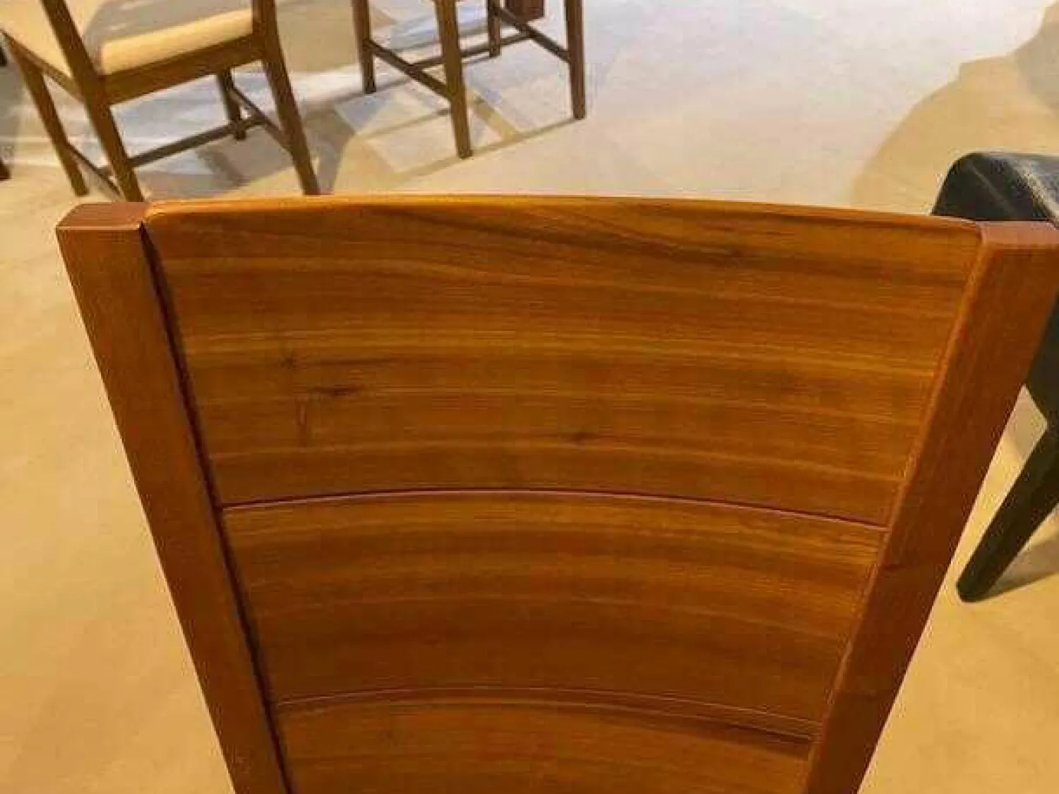 Scholtissek Stuhlsets|4er-Set Varell Amerikanische Kirsche Geölt Lederbezogen