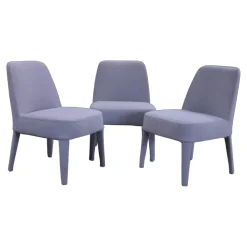 Maxalto Stuhlsets|3er-Stuhlgruppe Apta Febo Stoff Licata Grau