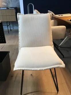 Haas Essgruppen|Essgruppe 3 Stühle Und Eckbank Mason Leder Rawhide Cognac Braun Und Stoff Lisboa 5 Beige Gestell Schwarz, inkl. Tisch