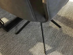 Global Essgruppen|Essgruppe Dinner 5000 Tischplatte Zementdesign mit 6 Stühlen