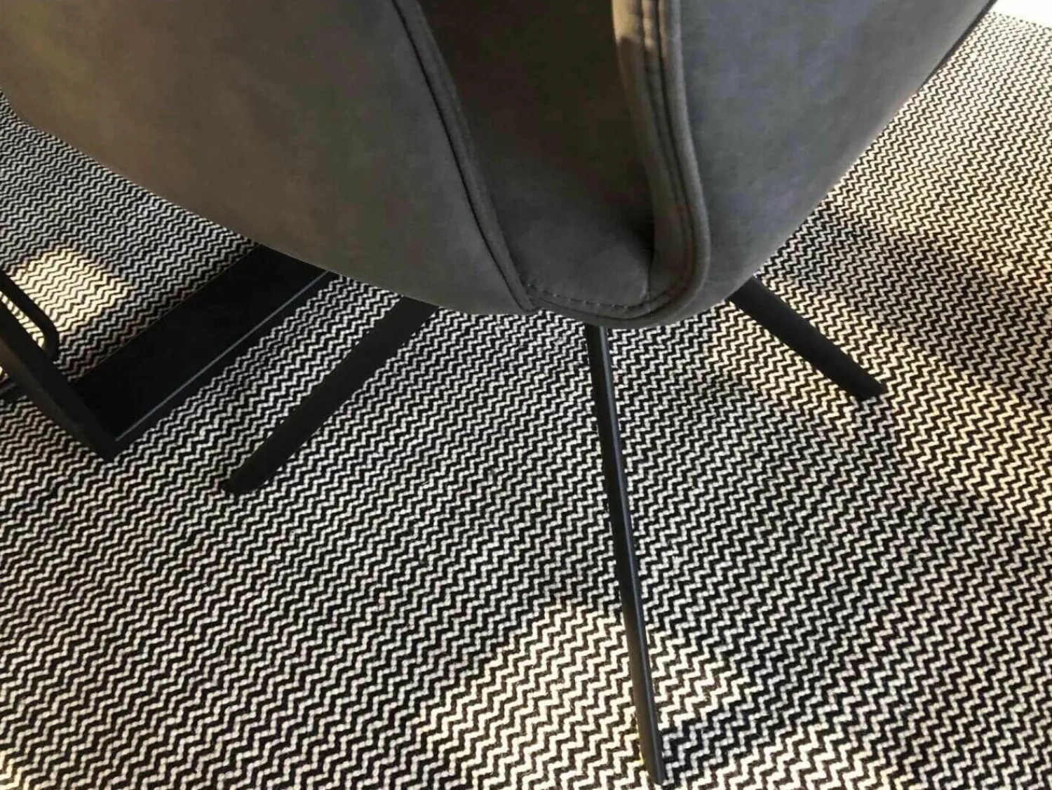 Global Essgruppen|Essgruppe Dinner 5000 Tischplatte Zementdesign mit 6 Stühlen