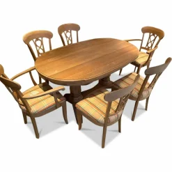 Rodam Essgruppen|Essgruppe Lord Bruegge Eiche Massiv Gelaugt