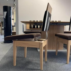 Schösswender Essgruppen|Essgruppe Modell Multisit mit 1 Säulentisch 2 Bänke 2 Stühle mit Funktion