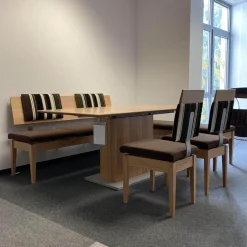 Schösswender Essgruppen|Essgruppe Modell Multisit mit 1 Säulentisch 2 Bänke 2 Stühle mit Funktion