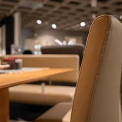 Musterring Essgruppen|Essgruppe MR 2000 Tisch Kernbuche Geölt Sockel Granit Mit Bank Und 2 Freischwingern