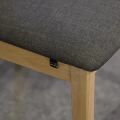 Skovby Essgruppen|Essgruppe SM 11 Und SM 52 Eiche Weiß Geölt Stoff Remix Sg2 163 Grau