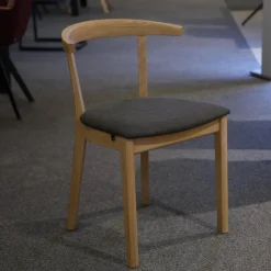 Skovby Essgruppen|Essgruppe SM 11 Und SM 52 Eiche Weiß Geölt Stoff Remix Sg2 163 Grau