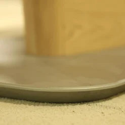 K+W Esstische|Esstisch 5503 5153 1D Eckholzfurnier Asteiche Bianco Lackiert