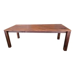 Scholtissek Esstische|Esstisch 2011 Astiger Nussbaum Äste Mit Harz Ausgegossen Mit Auszug