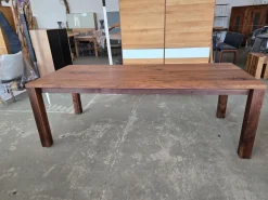 Scholtissek Esstische|Esstisch 2011 Astiger Nussbaum Äste Mit Harz Ausgegossen Mit Auszug