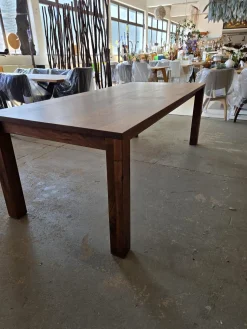 Scholtissek Esstische|Esstisch 2011 Astiger Nussbaum Äste Mit Harz Ausgegossen Mit Auszug